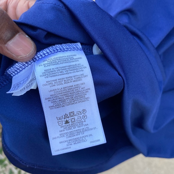 NW Brooks Brothers Performance Series Polo Sz M - Picture 8 of 9